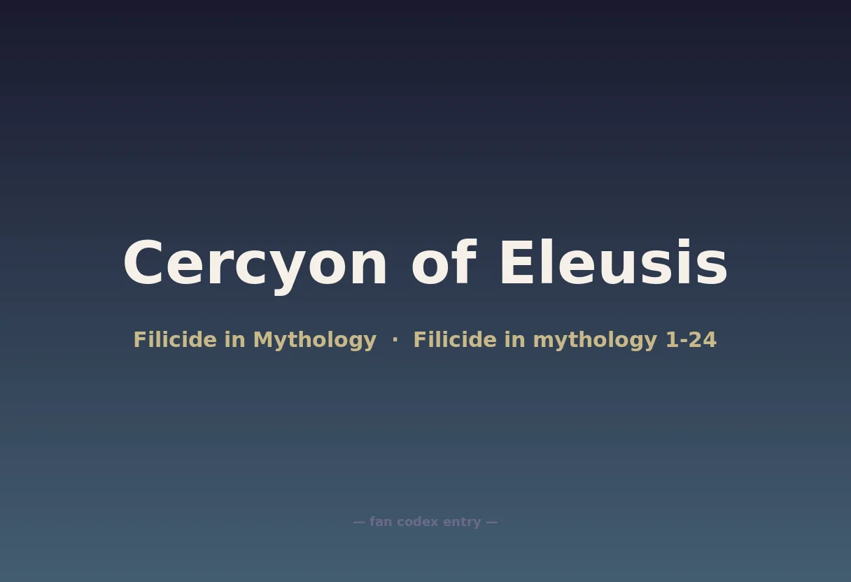 Cercyon of Eleusis